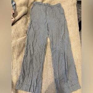 Women’s Two Piece Striped Set - Navy & Cream